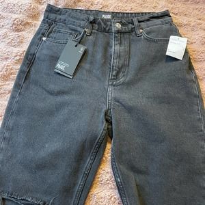 NWT Robbie Paige Black Denim Shorts